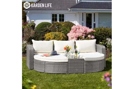 Rattan Daybed with Cover