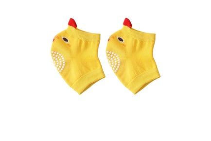 Baby's Animal-Themed Knee Pads - 3 Pack Options & 5 Colours