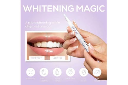 LUXSMILE Teeth Whitening Pen On-the-Go