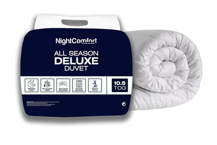 10.5 Tog Anti-Allergy All Season Duvet - 4 Sizes