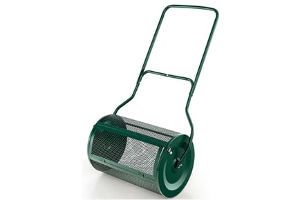 76-Litre Garden Compost Spreader - Heavy Duty Metal