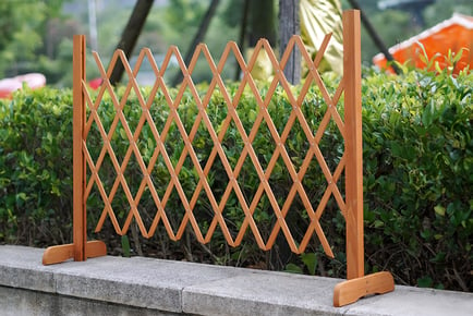 Expanding Garden Wooden Fence