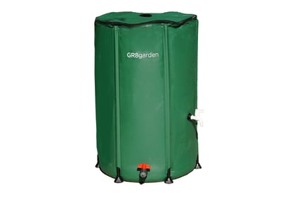 250L Collapsible Garden Water Tank with Zipped Lid!