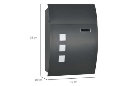 Wall Mounted Weatherproof Letter Box