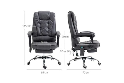 Heated Massage Executive Office Chair