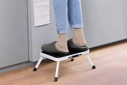 Single Step Folding Portable Steel Caravan Stool!