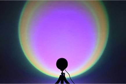 APP Control RGB Sunset Projector Lamp