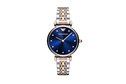 Women's Two-Tone Emporio Armani Watch