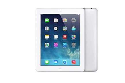 Apple iPad 4 - Black or White & up to 64GB!