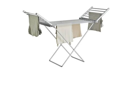 Heated Winged Electric Clothes Airer