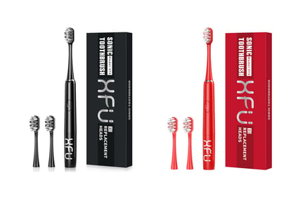 Colgate Inspired Adult Electric Toothbrush - Red or Black