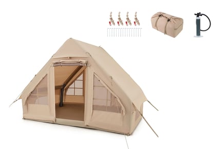 Inflatable Camping Tent for Four to Six People