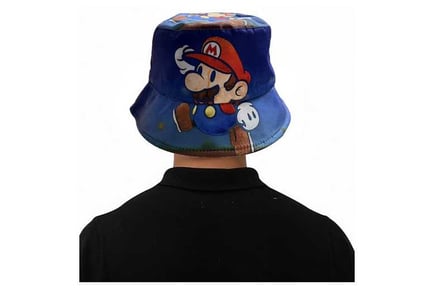 Super Mario Inspired Fisherman Caps