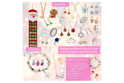 Advent Calendar Xmas Gifts Jewellery