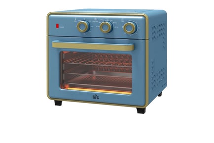 Blue 20L Multifunctional Mini Oven with Accessories