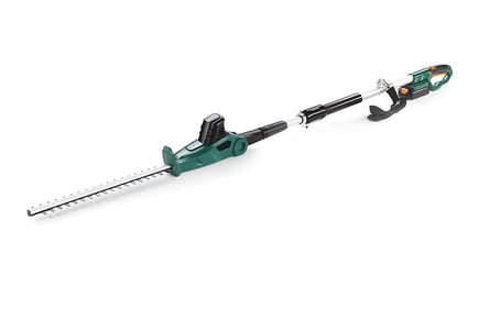 20V Lithium Cordless Telescopic Hedge Trimmer - 2 Options