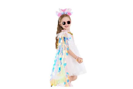 Mermaid Princess Dress-Up Cape Kit