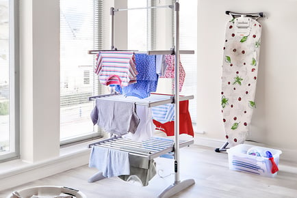 3-Tier Heated Clothes Airer - App Controlled!