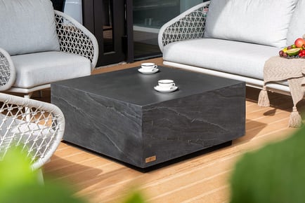 Colorado GRC Medium Coffee Table in Gray