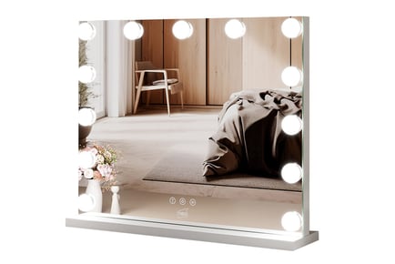 Hollywood Vanity Touch Mirror with 9, 13 or 16 LED Bulbs