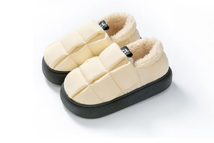 Quilted Cotton Slippers w/ Optional Accessories - 5 Sizes & 5 Colours