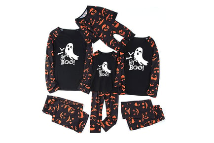 Glow in the Dark Halloween Family Pajamas Bundle - 4 Sizes!