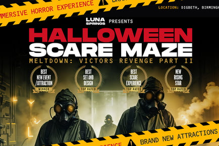 Halloween Scare Maze at Luna Springs, Birmingham