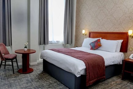 Best Western Queens Hotel Dundee Stay for 2 - Breakfast, Prosecco & Late Checkout