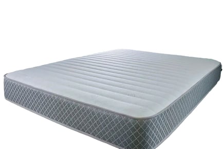 Memory foam Hybrid Sprung Mattress with Grey Border - 5 Sizes