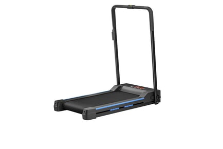 Foldable Walking Pad Treadmill with LCD Monitor