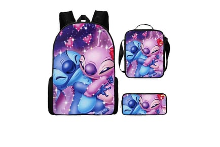 Stitch Inspired Pencil Case or Lunch Bag or Backpack - 3 Styles