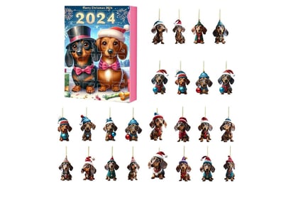 Animal Lovers Christmas Baubles Advent Calendar - 3 Options!