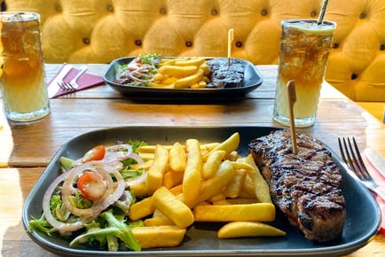 Steak Dining with a Cocktail for 2 - The Koyla Kitchen