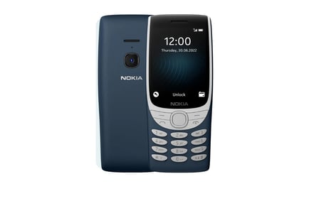 Nokia 8210 4G Dark Blue, Unlocked Dual SIM Mobile Phone - New Box!