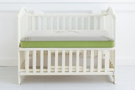 Luxury Baby Bamboo Memory Foam Cot Mattress & Removable Cover!