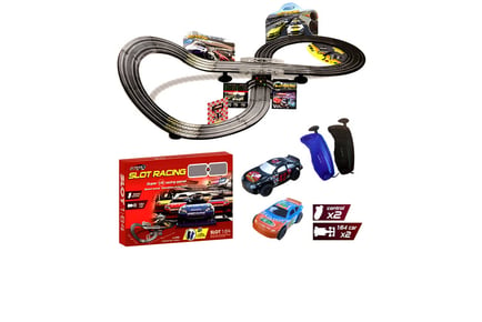 Large Electric Remote Controlled Racing Track - 7 Track Options