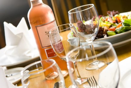 2-Course Rump Steak Dinner & Wine for 2 - Ramada Cheltenham