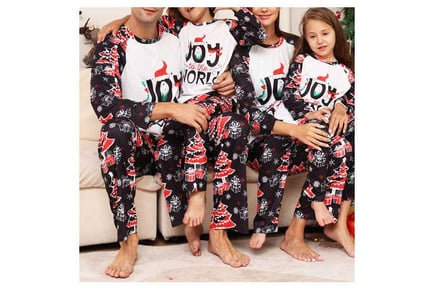 Family Matching Long Sleeve Pyjama Set