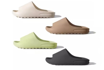 Yeezy Inspired Unisex Lightweight Non-Slip Slippers - 6 Sizes & 4 Colours