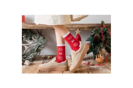 Christmas Long Socks-5 Pairs or 10 Pairs