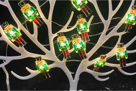 20LEDs Christmas Soldier String Lights