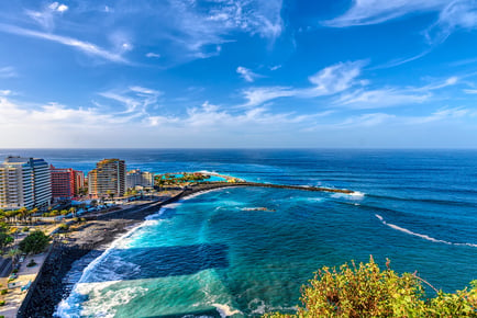 4* Tenerife Half-Board Beach Break - BLUESEA Puerto Resort Stay & Flights