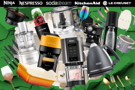 The Premium Kitchen Mystery Deal - Ninja, Le Creuset, KitchenAid, Russell Hobbs & More!