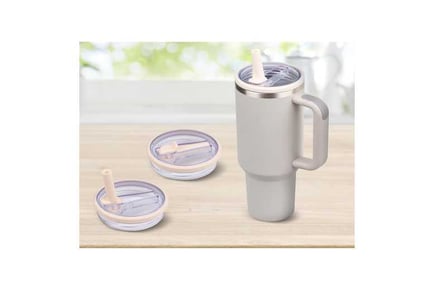 2 Sets 40 oz Stanley Tumbler Straw Lid