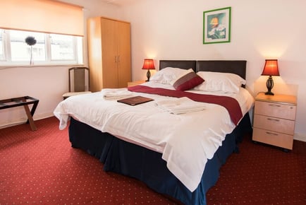 Monmouth, Wales for 2 - Riverside Hotel Stay, Breakfast & Wine