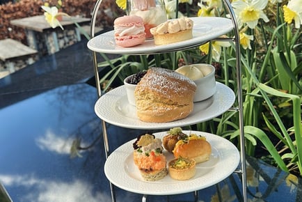 Cream Tea at Award-Winning 4* Dean Park Hotel - Edinburgh - For 2, 3 or 4 People