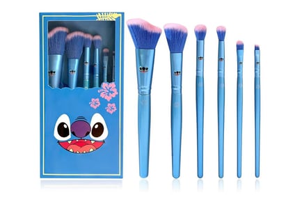 Lilo & Stitch Inspired 6Pc Makeup Brush Set