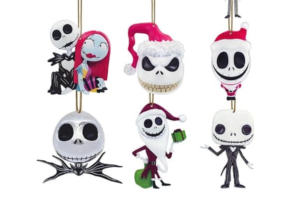 The Nightmare Before Christmas Inspired Ornaments - 5 Options