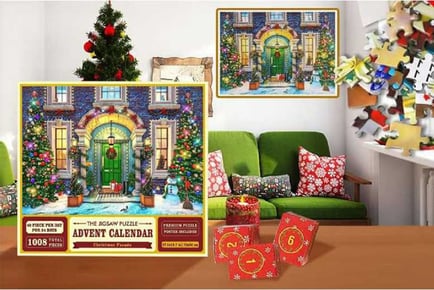 1008Pcs Jigsaw Puzzles Advent Calendar