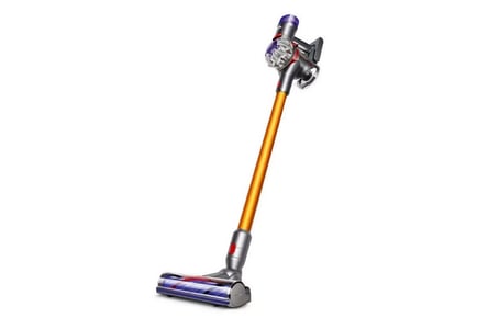 Dyson V8 Absolute Cordless Stick Vacuum in Purple & Silver